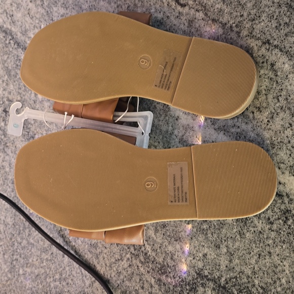 Universal Thread Brown Woven Slides "Mara" - Picture 3 of 3